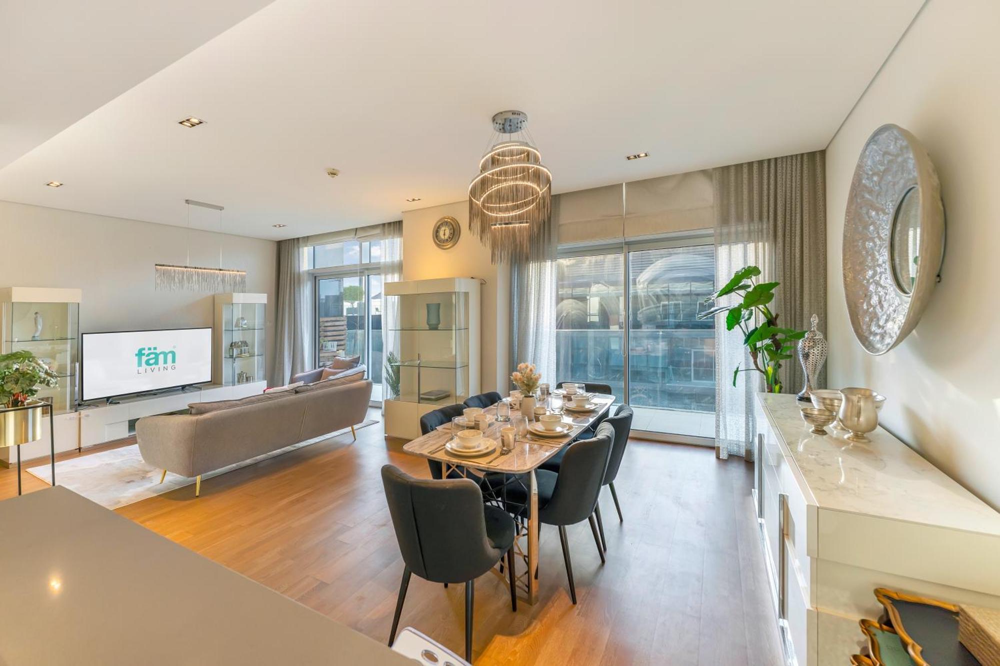 두바이 Fam Living - City Walk - Opulent Living 아파트 외부 사진